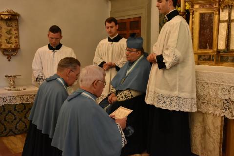 Les supérieurs majeurs renouvellent leur engagement sacré