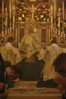Bénédiction du Saint Sacrement