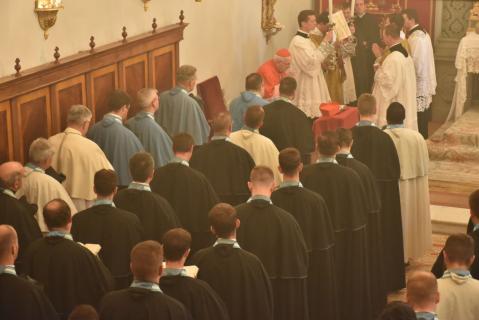 Chant de l&rsquo;Evangile par le diacre