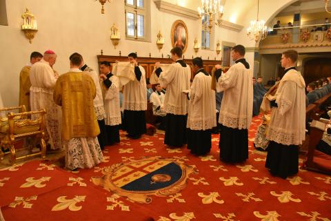 Habillement du Pontife