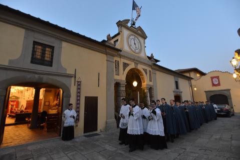 Procession d&rsquo;entrée