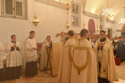 Encensement de l&rsquo;Officiant