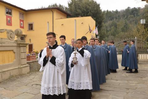 Procession de sortie
