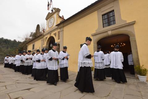 Procession de sortie
