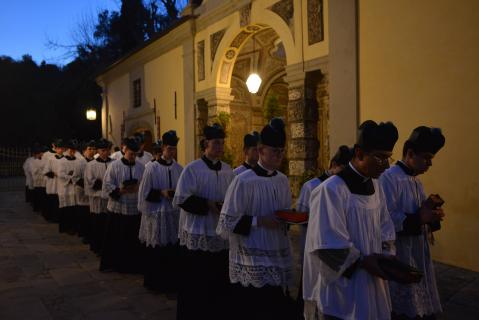 Procession de sortie