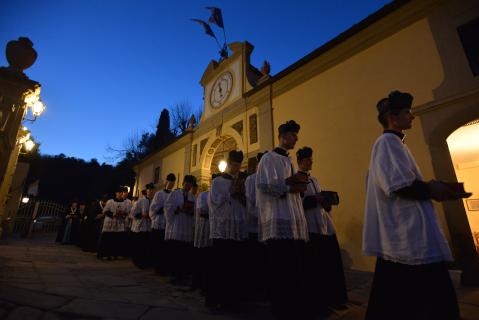 Procession de sortie