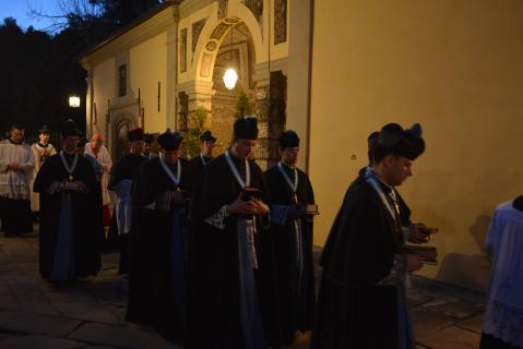 Procession de sortie