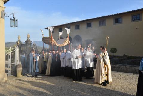 Procession au reposoir