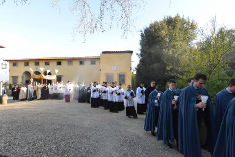 Procession au reposoir
