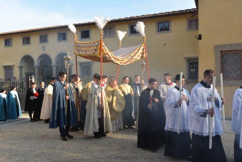 Procession au reposoir