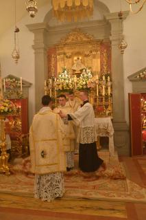 <i>Ite Missa est, alleluia, alleluia</i>