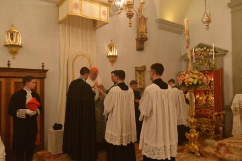 Déshabillement du Pontife