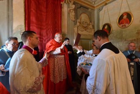 Bénédiction de l&rsquo;agneau, du pain et des &oelig;ufs de Pâques
