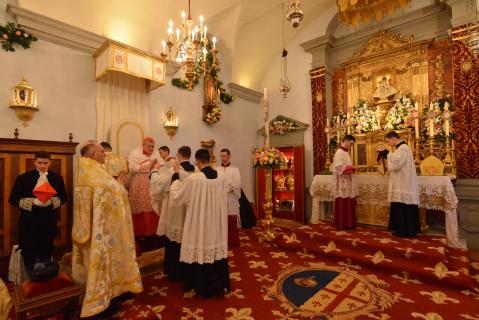 Habillement du Pontife