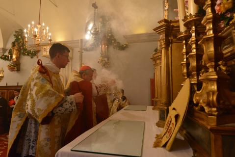 Encensement de l&rsquo;autel