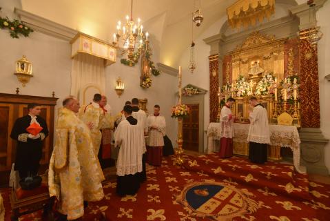 Déshabillement du Pontife