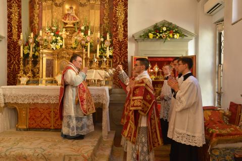 Encensement de M<sup>gr</sup> Wach