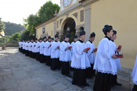 Procession de sortie