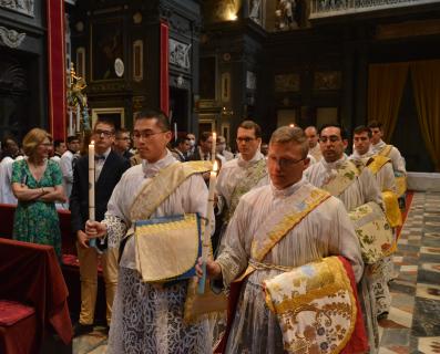 Entrée des ordinands