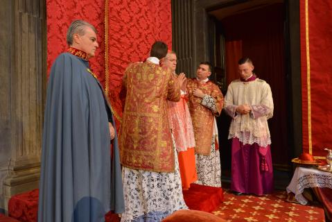 Habillement du Pontife