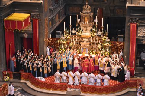 Prière sur les ordinands