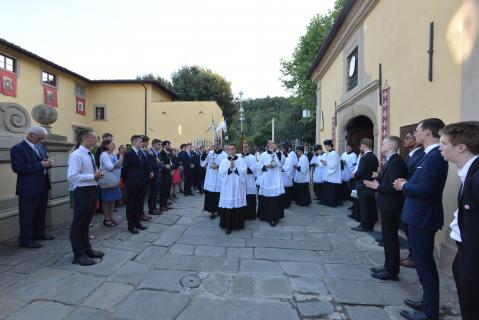 Procession de sortie