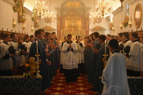 Sortie en procession