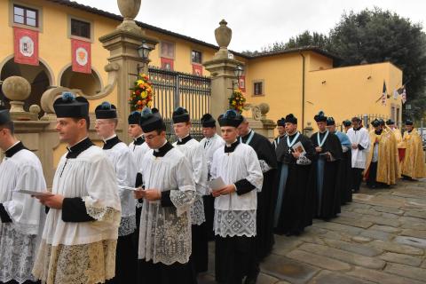 Sortie en procession