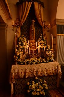 La Madone dans la chapelle du séminaire