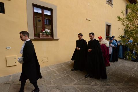 Cortège vers la chapelle