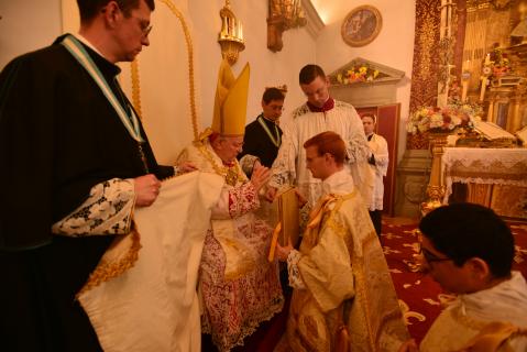 Bénédiction du diacre