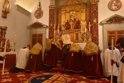 Bénédiction du Saint-Sacrement