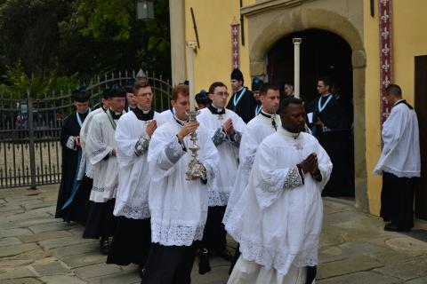 Procession de sortie
