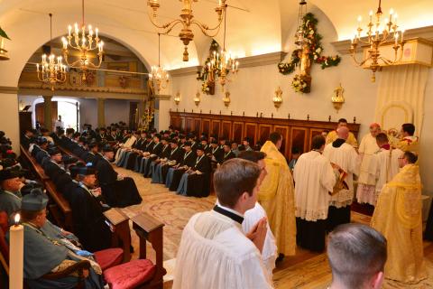 Habillement du Pontife