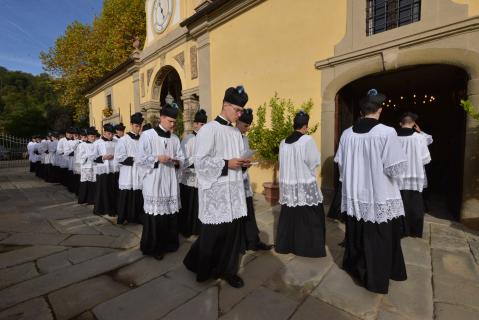 Procession de sortie