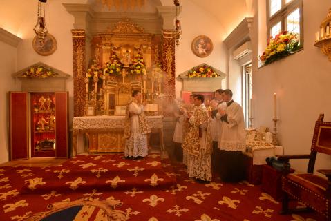 Encensement du célébrant