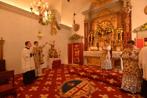 Encensement du célébrant