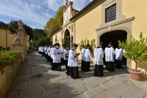 Procession de sortie