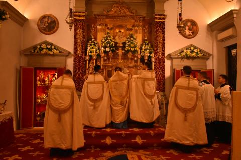Encensement de l&rsquo;autel