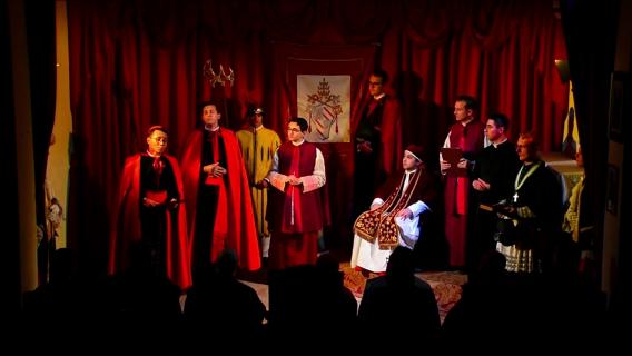 Les séminaristes de première année présentent la vie de saint Jean Bosco