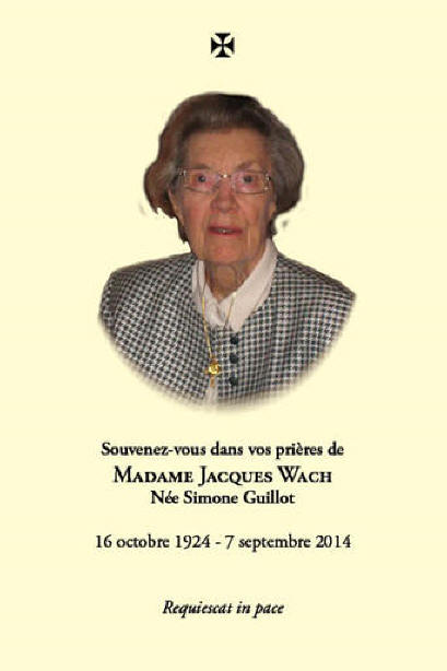 Madame Jacques Wach