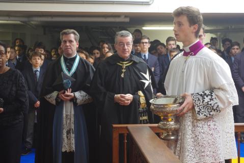 Bénédiction de toute l&rsquo;école