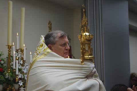Bénédiction du Saint-Sacrement