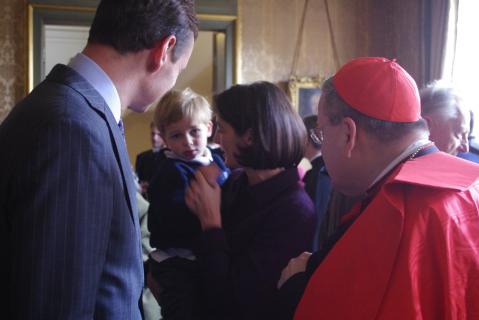 Réception en l&rsquo;honneur du Cardinal