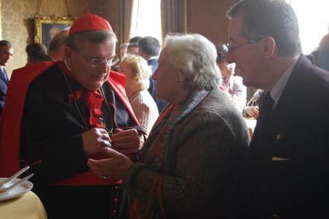 Réception en l&rsquo;honneur du Cardinal