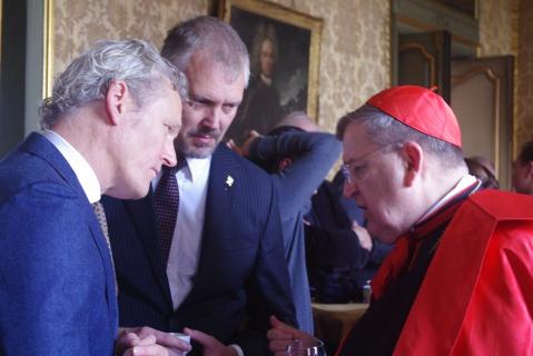 Réception en l&rsquo;honneur du Cardinal