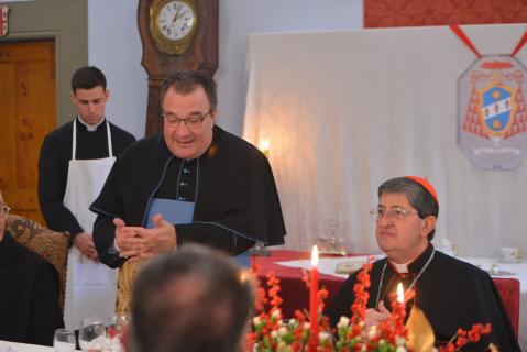 Mot de remerciement prononcé par Mgr Wach, Prieur Général