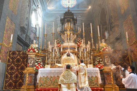 Elévation de la Sainte Hostie