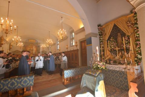 Procession de sortie