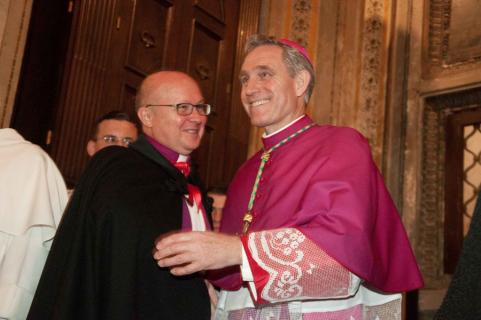 Avec Mons. Agostini